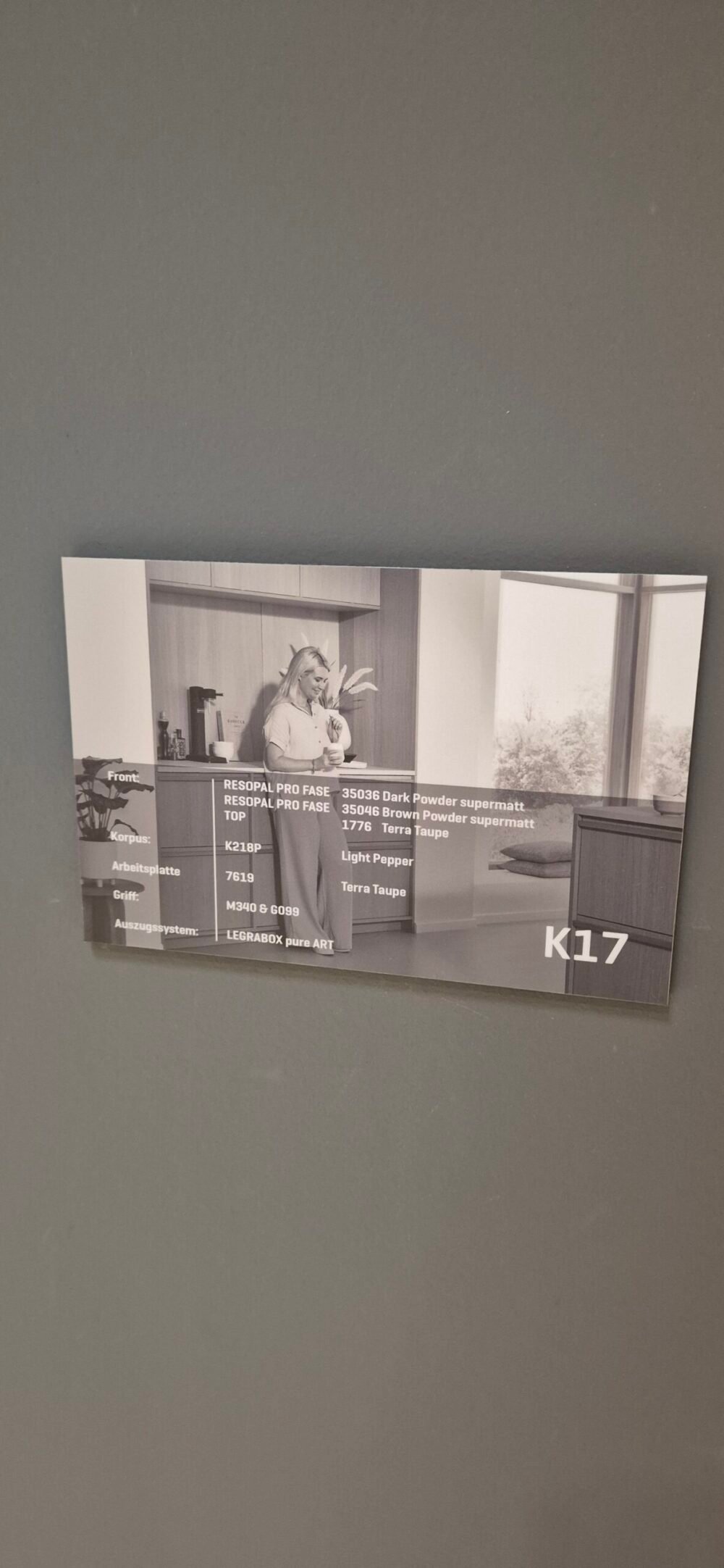 Ballerina Küchenmöbel K17 hochwertige Materialien