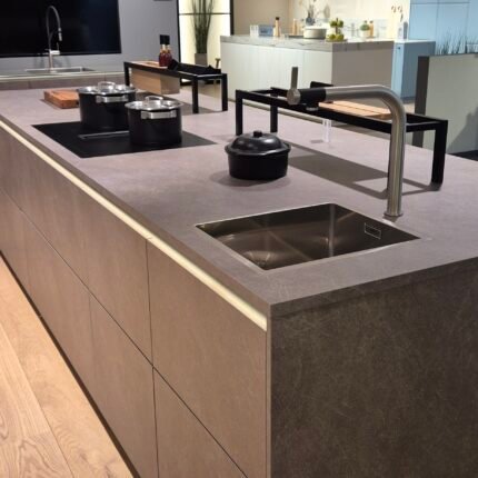 Detailansicht Ballerina Küche K22 Arbeitsplatte