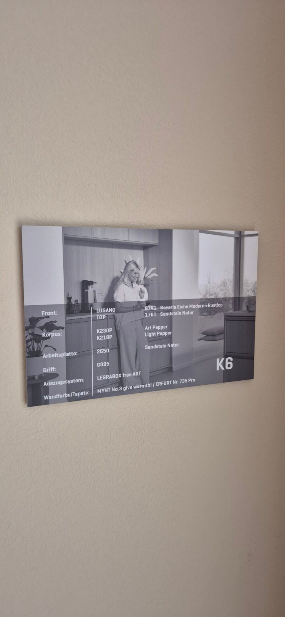 Ballerina Küchenmöbel K6 hochwertige Materialien