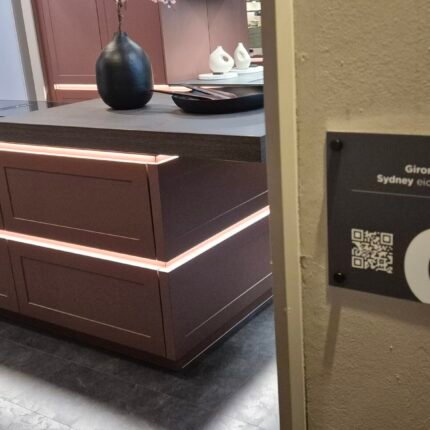 Baufront Küche Girona Sydney Acai Eiche Geräuchert Hannover Ausstellung