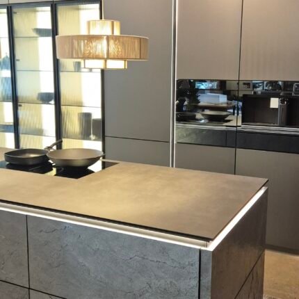 Baufront Kücheninsel Bilbao Plata Design Hannover