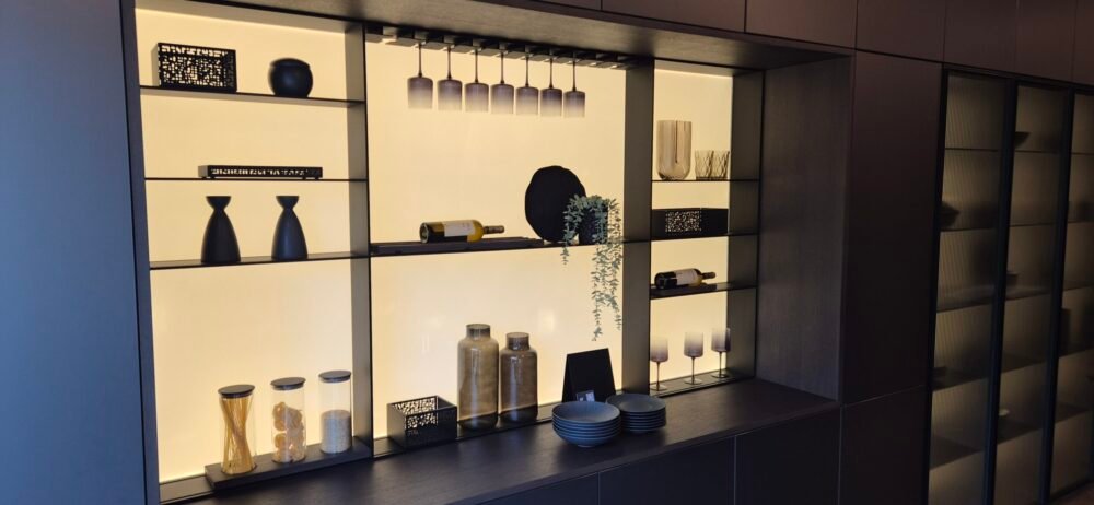 Baufront Küchenmöbel Titanio Plata hochwertige Materialien