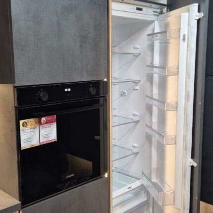 Moderne Burger Einbauküche Celine Betonoptik Fronten Detail