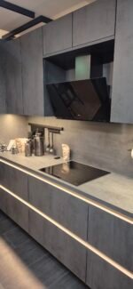 Burger Küche Celine Concrete Anthracite Hannover Ausstellung