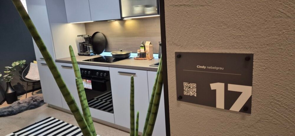 Einbauküche Burger Cindy moderne Ausstellung Laatzen