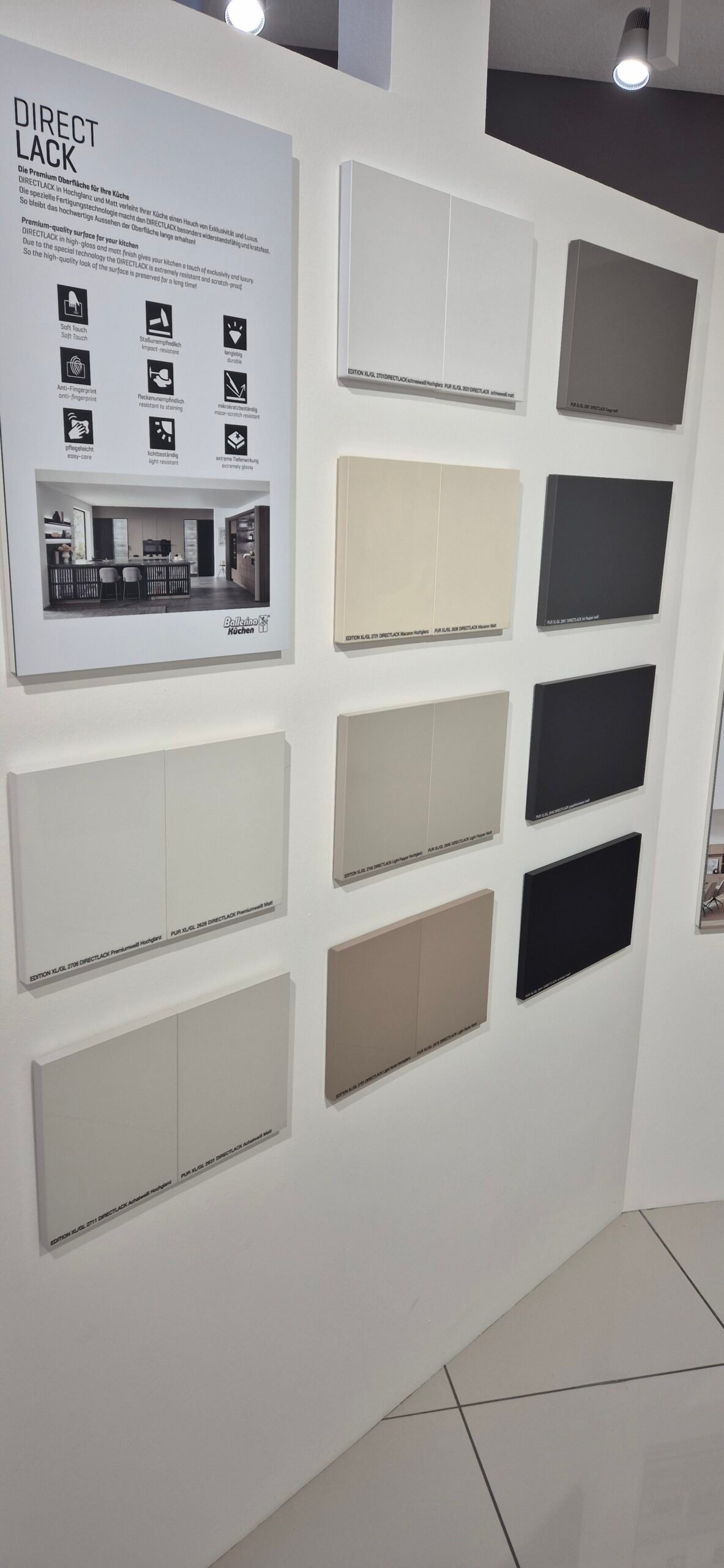 Küchendesign Inspiration mit Materialmustern Hannover